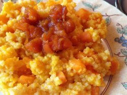 Перловка с тыквой и морковью в мультиварке