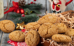 Имбирное печенье с корицей без глютена