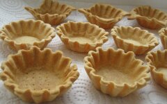 Тесто для домашних корзиночек