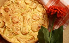 Цветаевская шарлотка со сметаной