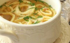 Лапша омлетная на скорую руку