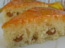 Медовый манник с изюмом