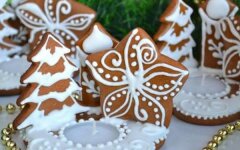 Имбирно-медовые пряники с корицей на Новый год