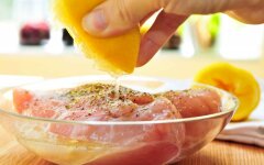 Лимонный маринад со специями и травами