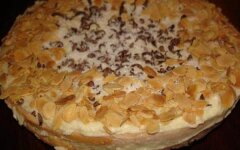 Торт «Графские развалины» из бисквита без безе