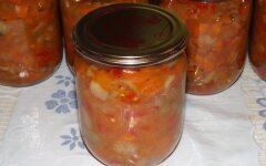 Солянка с грибами и овощами в банке