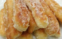 Жареные творожные брусочки за 15 минут