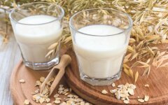 Напиток из молока и овса