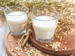 Напиток из молока и овса