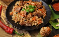 Классический ферганский плов из говядины