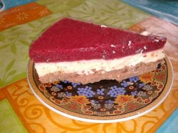 Творожно-фруктовый фитнес-тортик