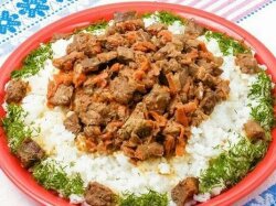 Диетическая говяжья печень на пару в мультиварке