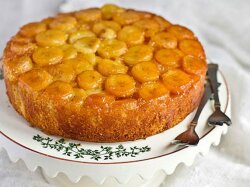 Пышная банановая шарлотка в духовке