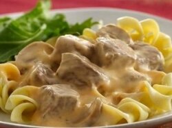 Бефстроганов в мультиварке по-домашнему