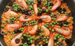 Паэлья с морепродуктами и овощами от Юлии Высоцкой