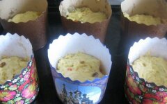 Александрийское тесто для куличей с цедрой и цукатами