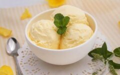 Домашнее мороженое из бананов с молоком