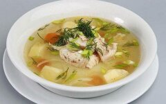 Царская уха из горбуши в мультиварке