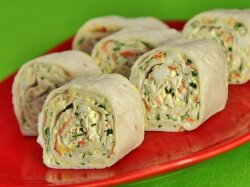 Рулеты «Краб-кебаб» из тонкого лаваша