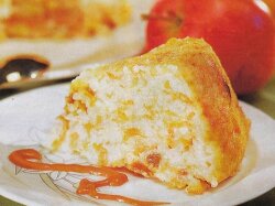 Творожная запеканка с кефиром и морковью