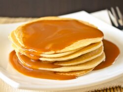 Кокосовые блинчики без сахара