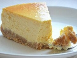 Творожный чизкейк с яблочным пюре