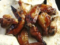 Крылышки с аджикой в аэрогриле