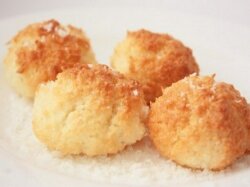 Домашнее печенье из кокосовой стружки