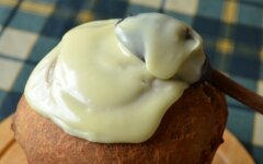 Глазурь для кулича из белого шоколада и масла