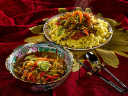 Лагман из баранины по рецепту Сталика Ханкишиева