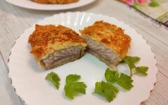 Сочная рыба с хрустящей сырной корочкой