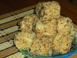 Пирожное «Лакомка» со сметанным кремом