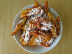 Творожный хворост с кефиром