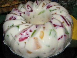 Творожный торт-желе «Битое стекло»