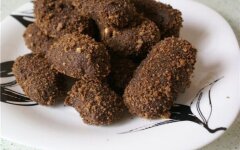 Пирожное «Картошка» из отрубей и творога по Дюкану