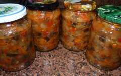 Зимнее соте с яблочным уксусом