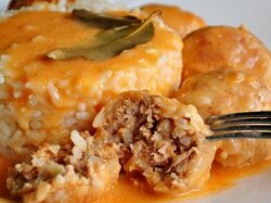 Мясные тефтельки с подливкой как в детстве