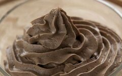 Масляный крем Шарлотт с темным шоколадом