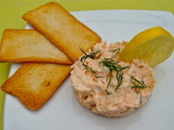 Паштеты из семги для бутербродов