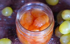 Варенье из винограда и яблок на зиму