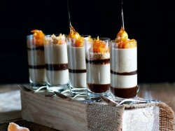 Кофейная Панна Котта с фундуком