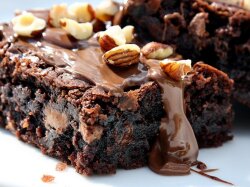 Домашний «Брауни» с грецким орехом