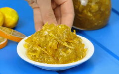 Варенье из кабачков с яблоками и имбирем