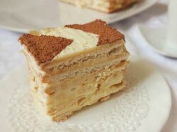 Быстрый торт из печенья к чаю