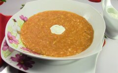 Капустняк с пшеном на мясном бульоне