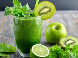 Жиросжигающий коктейль с зеленью
