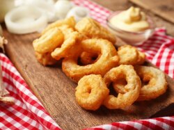 Луковые кольца в итальянской панировке