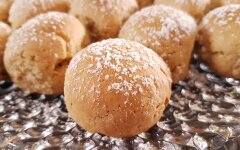 Сдобное печенье Медовые колобки с медом и корицей