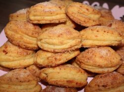 Творожное печенье «Поцелуйчики» в духовке