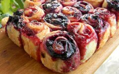 Оригинальный клюквенный пирог